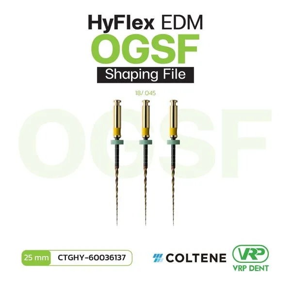 Coltene HyFlex EDM OGSF NiTi File [S] 25 mm 3 pcs