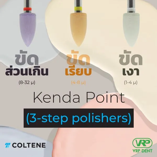 KENDA Point 3-step polishers 