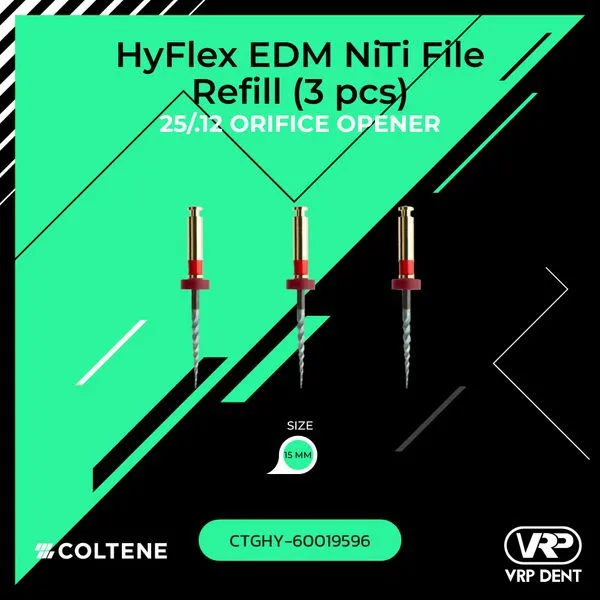 HyFlex EDM Orifice Opener 25/.12 15 mm 3 pcs. 