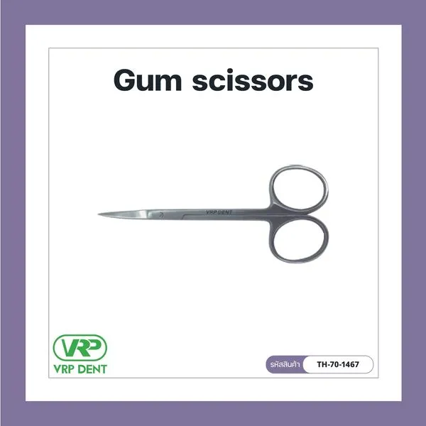 Gum scissors 