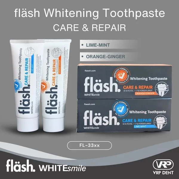 Flash whitening toothpaste care & repair
