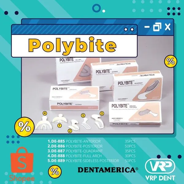 POLYBITE Disposable Impression Bite Registration Trays 