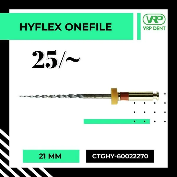 HyFlex EDM HyFlex OneFile 25/~ 3 pcs. Size 21 mm.