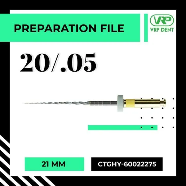HyFlex EDM Preparation File 20/.05 3 pcs. Size 21 mm.