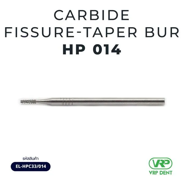 Ela Carbide fissure taper bur HP 1 pc. 014