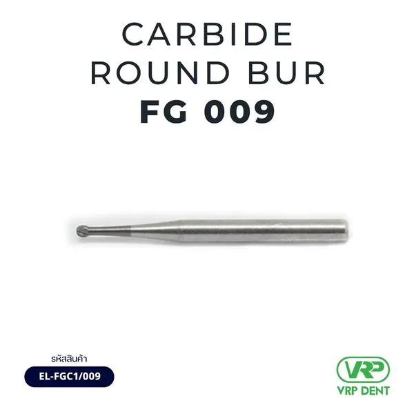 Ela Carbide round bur FG 1 pc. 009