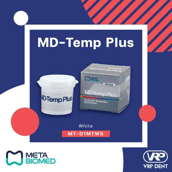 MD-Temp Plus 40g Hydraulic Temporary Restorative 