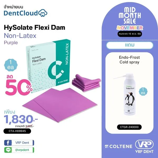 HySolate Flexi Dam Non-Latex Purple