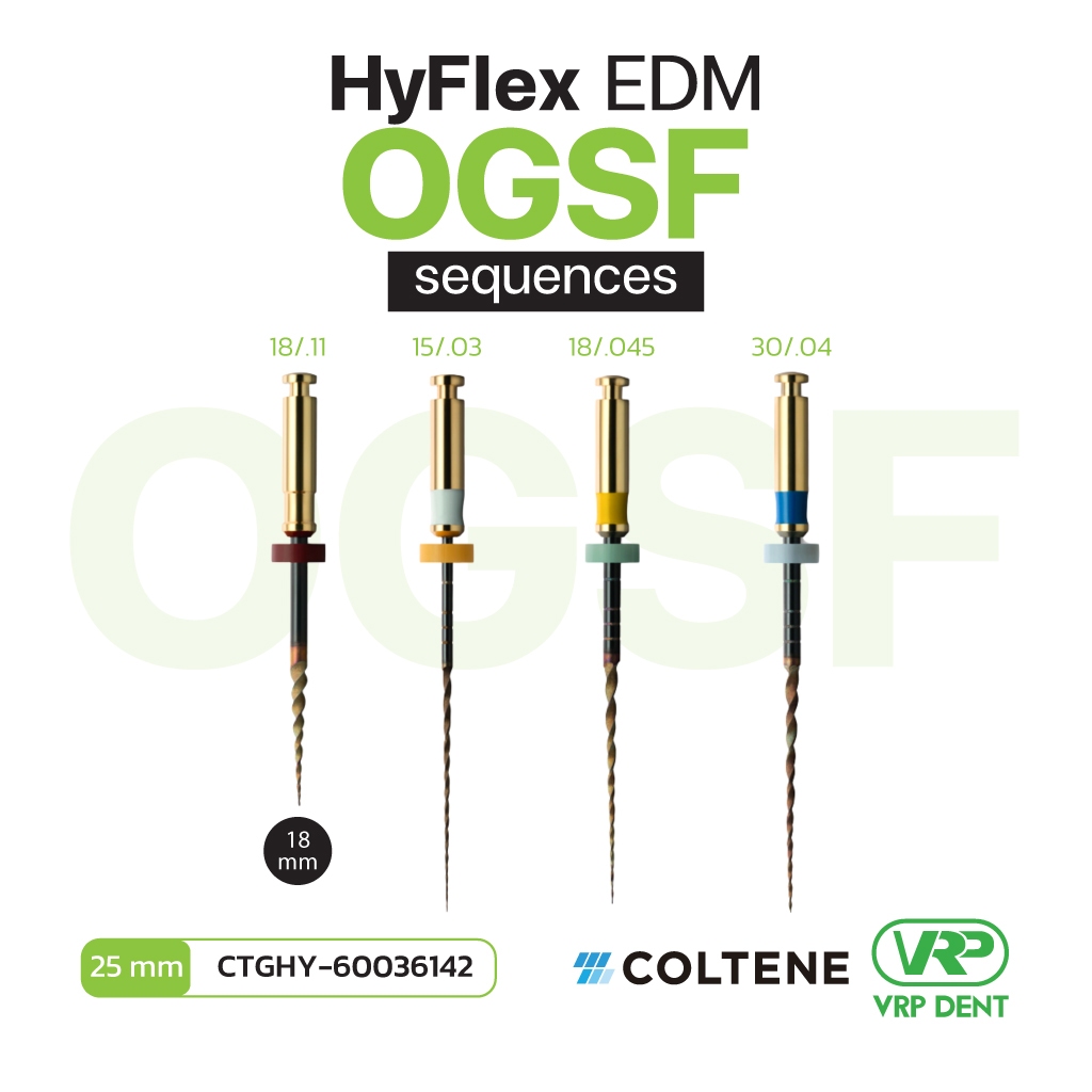 Coltene HyFlex EDM OGSF NiTi File Set 25 mm 4 pcs.
