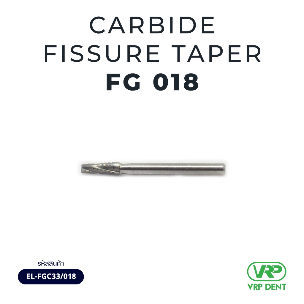 Ela Carbide fissure taper FG 1 pc. 018