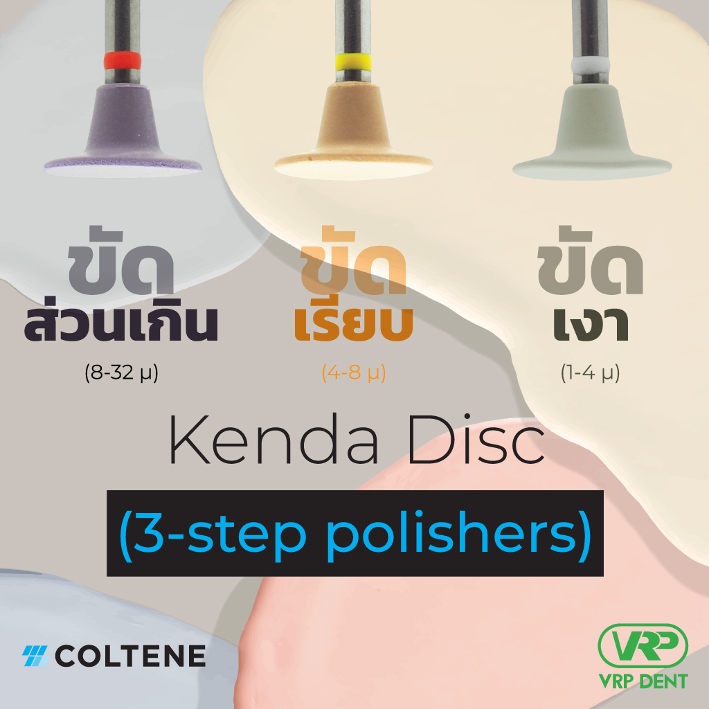 KENDA Disc 3-step polishers 