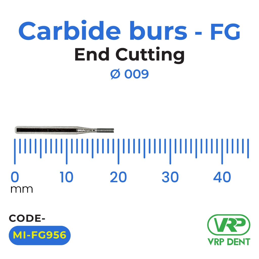 Microdont Carbide burs - FG End Cutting 1 pc. 009