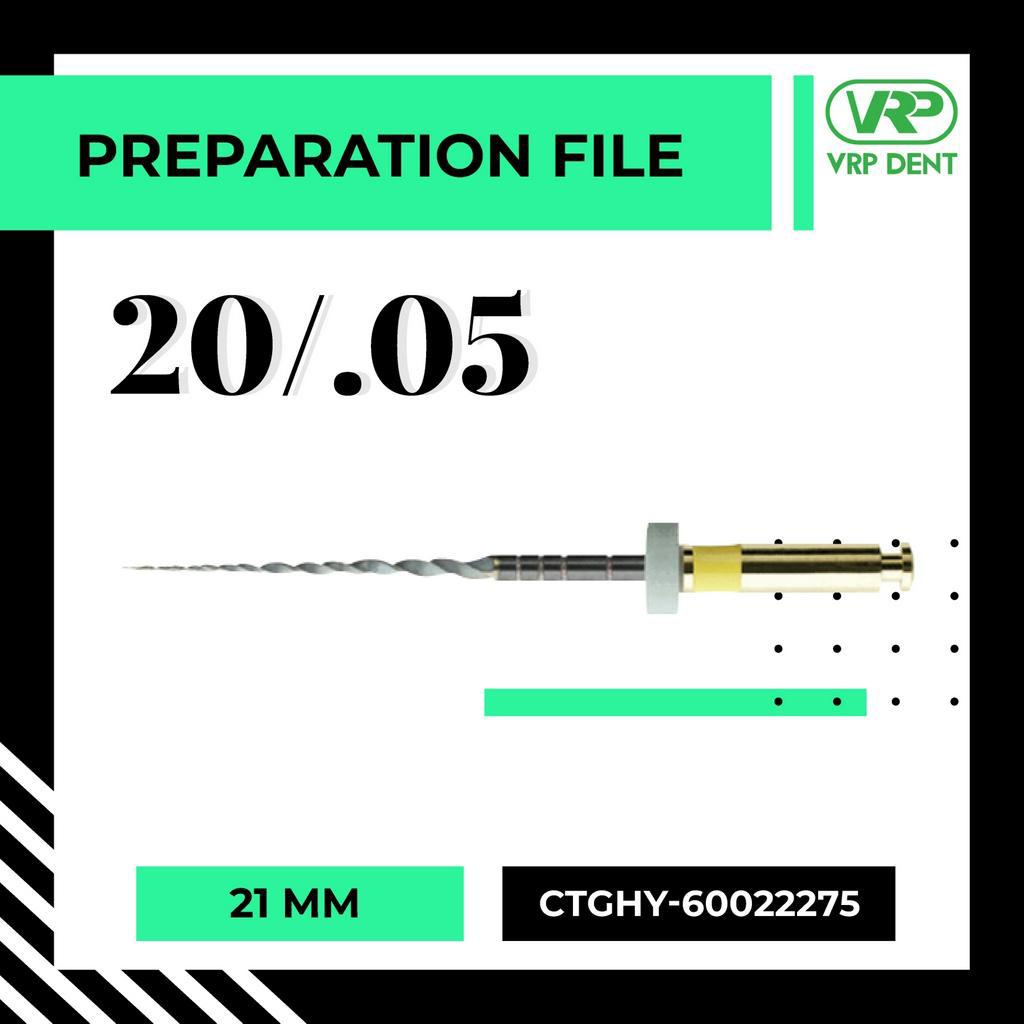 HyFlex EDM Preparation File 20/.05 3 pcs. Size 21 mm.