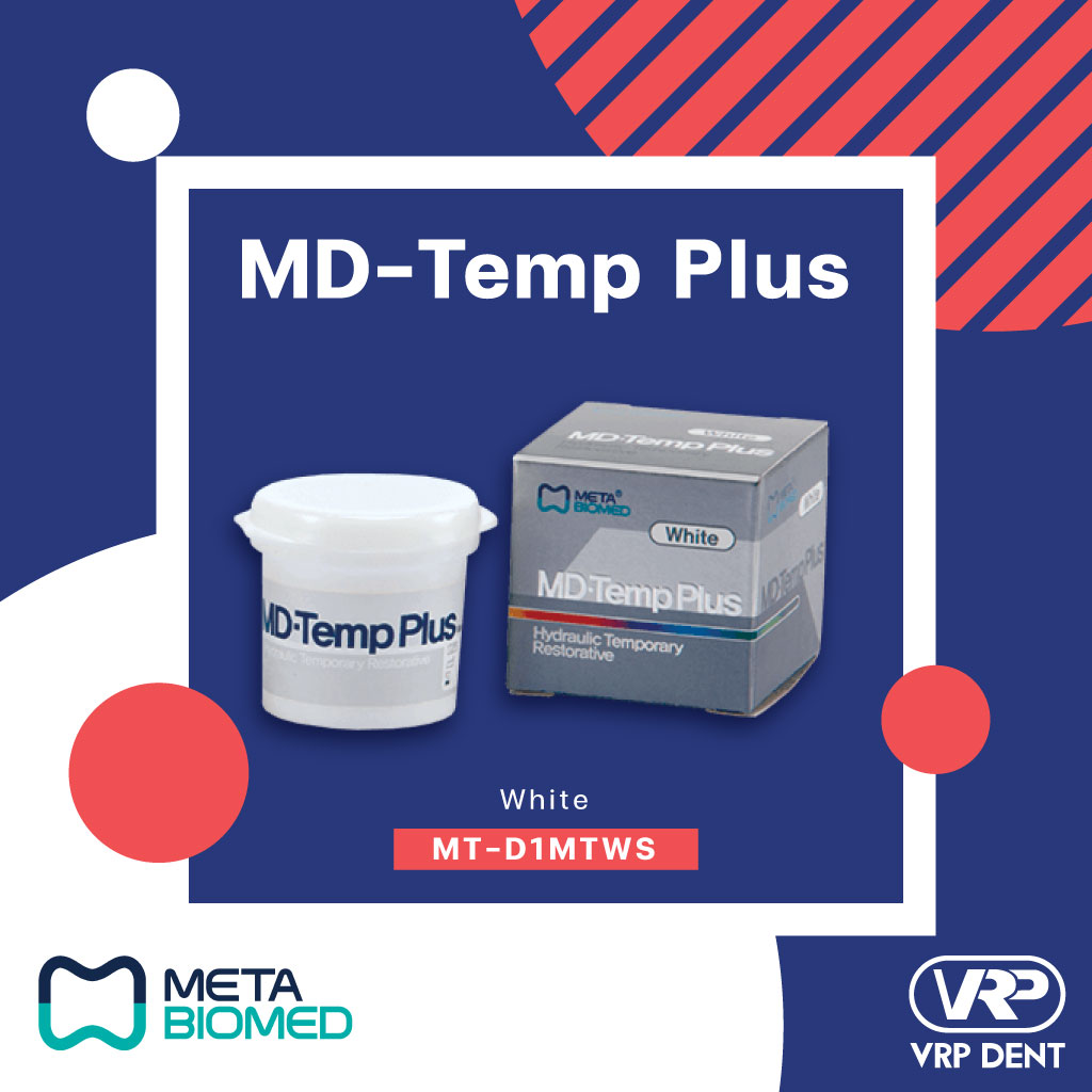 MD-Temp Plus 40g Hydraulic Temporary Restorative 