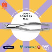 Tooth forceps N.23  Medesy คีมถอนฟันคาวฮอน