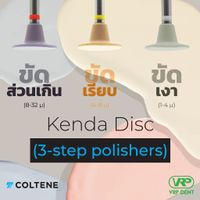 KENDA Disc 3-step polishers 