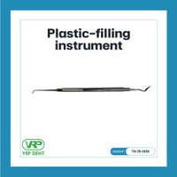 Plastic filling instrument 