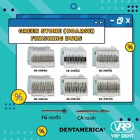 Green stone (coarse) finishing burs 