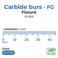 Microdont Carbide burs - FG Fissure 009