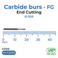 Microdont Carbide burs - FG End Cutting 1 pc. 009