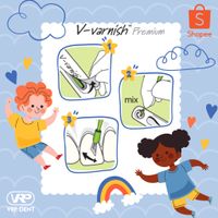 V-varnish premium VRC-0X ฟลูออไรด์วานิช 1 กล่อง 200 ชิ้น-2