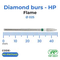 Microdont Diamond burs - HP Flame 1 pc. 025