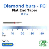 Microdont Diamond burs - FG Flat End Taper 1 pc. 014