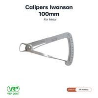 Calipers Iwanson 100mm คาลิปเปอร์ อุปกรณ์วัดความหนา -1
