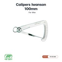 Calipers Iwanson 100mm คาลิปเปอร์ อุปกรณ์วัดความหนา -2