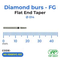 Microdont Diamond burs - FG Flat End Taper 1 pc. 014
