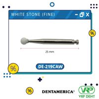 White stone (fine) finishing burs -6