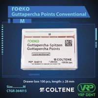 Coltene Guttapercha Points Conventional 100 pcs. ขนาด M