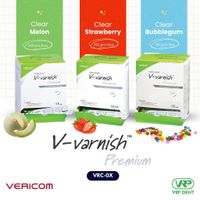 V-varnish premium VRC-0X ฟลูออไรด์วานิช 1 กล่อง 200 ชิ้น